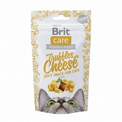 Brit Care Truffles Cheese лакомство для кошек Трюфели с сыром, 50 г