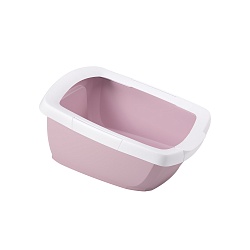 Туалет для кошек Imac Funny глубокий, розовый 62 х 49,5 х 33 см