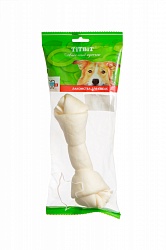Кость узловая №7 для собак Titbit мягкая упаковка, 1 штука