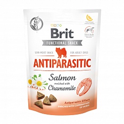 Лакомство для собак Brit Care Antiparasitic Salmon, лосось 150 г