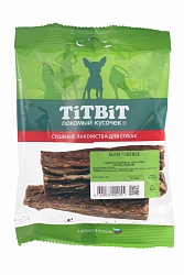 Вымя говяжье для собак Titbit мягкая упаковка ±45 г