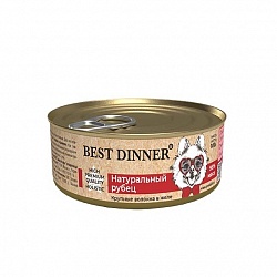 Консервы Best Dinner High Premium для взрослых собак и щенков, "Натуральный рубец" 0,1 кг