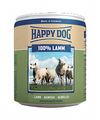 Консервы для собак Happy Dog 100% мяса Ягненок 0,4 кг