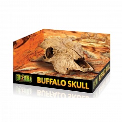 Убежище-декор для террариума Exo Terra Buffalo Skull Череп бизона, 23х23х11,5 см
