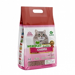 Комкующийся наполнитель Homecat "Сакура" для кошачьих туалетов