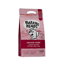 Сухой корм для собак старше 7 лет Barking Heads «golden years» Золотые годы, с курицей и рисом 