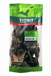Хрустики из рубца говяжьего XXL для собак Titbit мягкая упаковка ±270 г