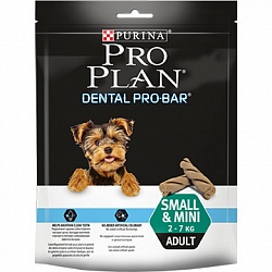 Снеки для собак мелких пород Pro Plan Dental Pro Bar для поддержания здоровья полости рта 150 г