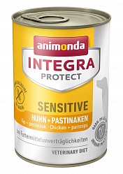 Влажный корм для взрослых собак Animonda Integra Protect Dog Sensitive при пищевой аллергии, с курицей и пастернаком 400 г х 6 шт.