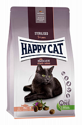 Сухой корм для кошек Happy Cat Sterilised Atlantik-Lachs Атлантический лосось