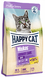 Сухой корм для кошек Happy Cat Minkas Urinary Care для профилактики заболеваний мочевыводящих путей