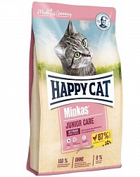 Сухой корм для юниоров Happy Cat Minkas Junior с птицей