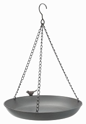 Миска для птиц Trixie металлическая, подвесная 2200 мл /ø 30 см