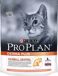 Сухой корм Pro Plan Derma Plus 1,5 кг для кошек с чувствительной кожей лосось