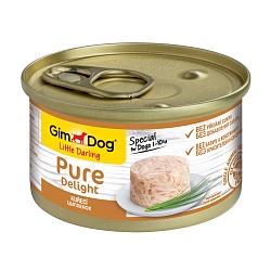 Консервы для собак Gimdog Pure Delight «Цыпленок» в желе, 85 г