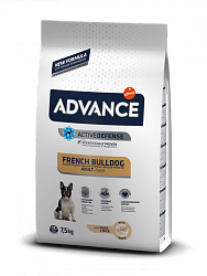Сухой корм для собак породы Французкий бульдог Advance French Bulldog с уткой