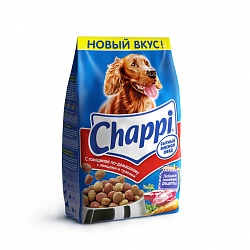 Сухой корм для собак Chappi "Говядина по домашнему с овощами и травами"