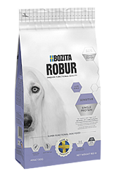 Сухой корм для взрослых собак Bozita Robur Sensitive single protein при чувствительном пищеварении, ягненок с рисом