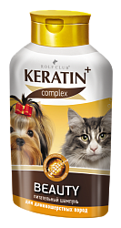 Rolf Club Keratin+ Beauty шампунь для длинношерстных собак и кошек, 400 мл