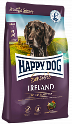 Сухой корм для собак Happy Dog Supreme Sensible Irland с лососем и кроликом