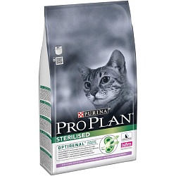 Pro Plan Sterilised 1,5 кг для кастрированных и стерилизованных кошек