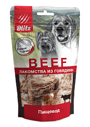 Blitz сублимированное лакомство для собак "Пищевод" говяжий, 32 г