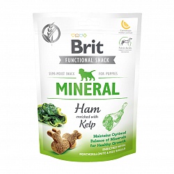 Лакомство для щенков Brit Care Mineral Ham for Puppiess с ветчиной 150 г