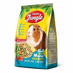 Корм для морских свинок Happy Jungle 5 in 1 Daily Menu