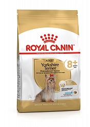 Сухой корм Royal Canin Yorcshire Terrier 8+ для собак породы йоркширский терьер старше 8 лет