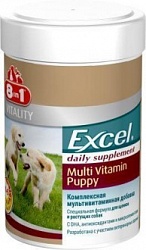 Мультивитаминная добавка для щенков 8in1 (8 в 1) Excel Multi Vitamin Puppy, 100 таблеток