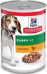 Консервы для щенков Hill's Science Plan Puppy Savoury Chicken с курицей, 370 г