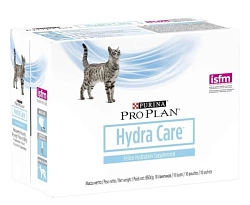 Pro Plan Hydra Care для взрослых кошек, способствующий увеличению потребления воды и снижению концентрации мочи 85 г х 10 шт.