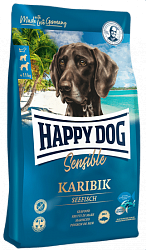 Сухой корм для собак Happy Dog Supreme Карибик (морская рыба)