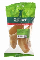 Копыто говяжье для собак Titbit мягкая упаковка ±140 г