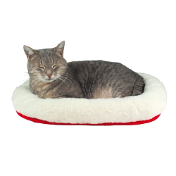 Лежак для кошек Trixie красный/белый, 47 х 38 см