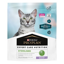 Сухой корм PRO PLAN ACTI PROTECT для стерилизованных кошек и кастрированных котов, с высоким содержанием индейки
