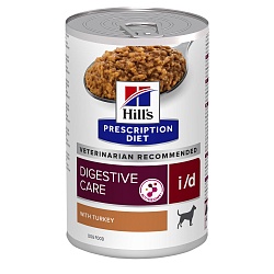 Диетические консервы для собак Hill's Prescription Diet i/d рагу с курицей и овощами, 360 г