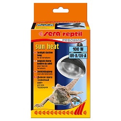 Лампа дневного света для террариумов Sera Reptil Sun Heat 100 W