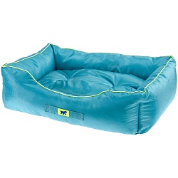 Лежак для кошек и собак Ferplast Jazzy голубой, водоотталкивающая ткань