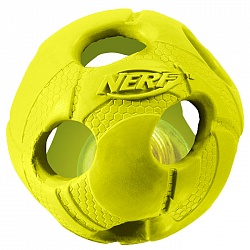 Игрушка для собак Nerf Мяч светящийся 9 см