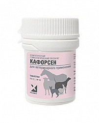 Гомеопатический препарат для собак, кошек, скота, лошадей Кафорсен, 50 таблеток