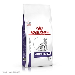 Сухой корм для кастрированных, стерилизованных собак средних размеров Royal Canin Neutered Adult