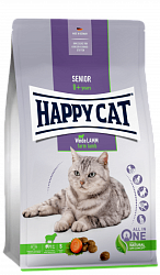 Сухой корм Happy Cat Senior Пастбищный ягненок для кошек старше 8 лет