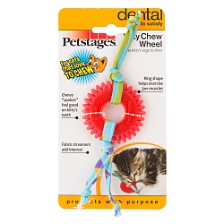 Игрушка для кошек Petstages Dental Орка колесико, 18 см