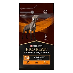 Сухой корм для собак Purina Veterinary Diets OM Obesity Management для снижения и поддержания веса, 3 кг