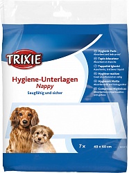 Пелёнки для собак Trixie с абсорбирующим полимером, 40х60 см, 7 шт 