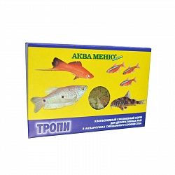 Хлопьевидный корм Аква Меню "Тропи" для декоративных рыб, 11 г