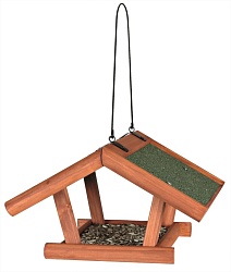 Кормушка для птиц Trixie подвесная, дерево 30 × 18 × 28 см