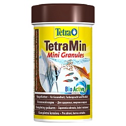 TetraMin Mini Granules корм в mini гранулах для молоди и мелких рыб 100 мл