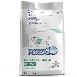 Сухой корм для кошек Forza10 Weight Control для снижения избыточного веса, 0,454 кг